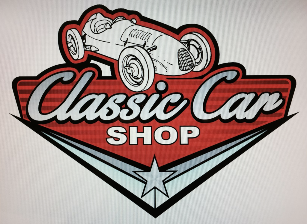 Classic car logo design